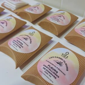 BOX DES BONBONS CBD BOX CANDI FLEURS - FLEURS CRISTALLISÉES DE CHANVRE BIO